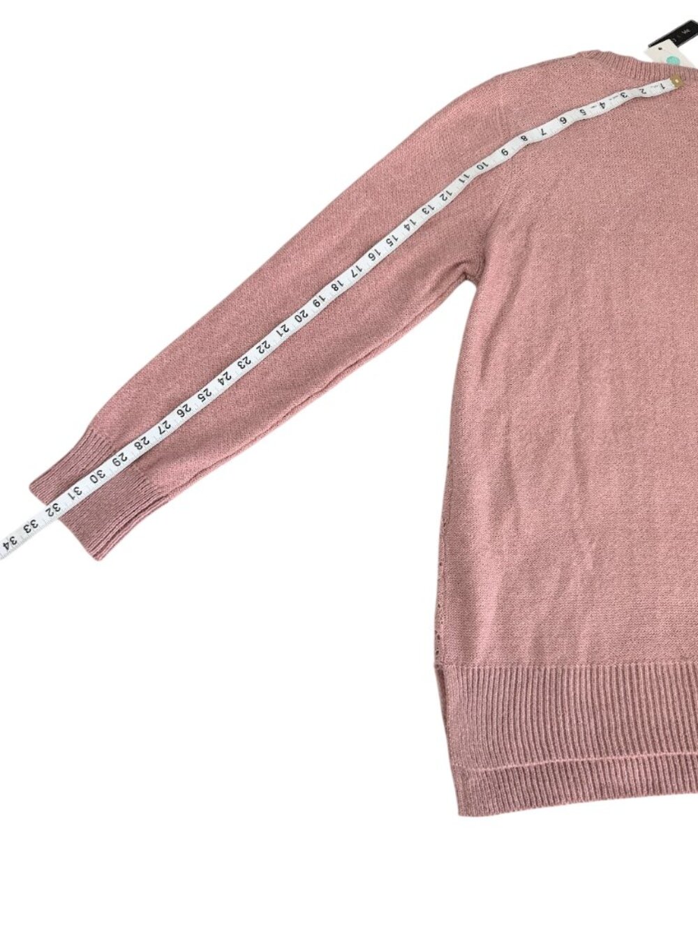 Stitch Fix Letty & Me Maternity Cozy Pink Knit Sweater XXL NWT - Picture 7 of 8